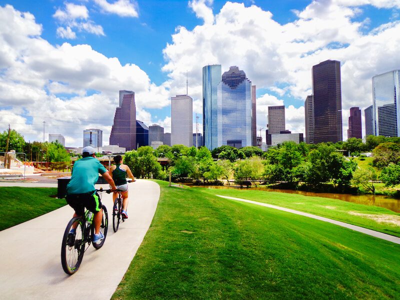 houston texas bike path